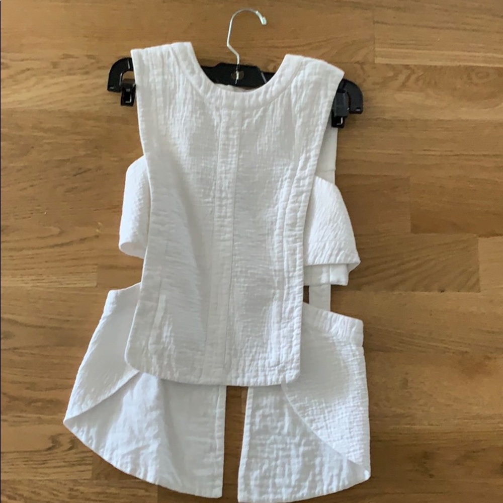 Cool white going out shirt